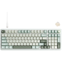 ROYAL KLUDGE RK R98Pro Sky Cyan Gaming Keyboard Cream switch