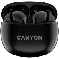CANYON headset TWS-5 Black CANYON headset TWS-5 Black