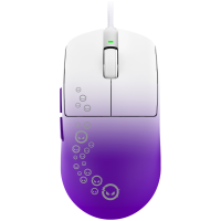 LORGAR Gaming Mouse MSA21 Advanced Wired PixArt 3315 White