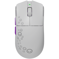 LORGAR Gaming Mouse MSP81W Pro Wireless PixArt 3950 White