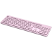 CANYON keyboard HKB-W01 UK/US AAA Wireless Pink
