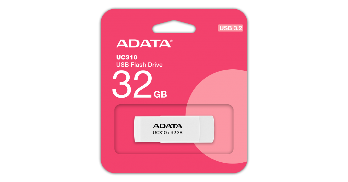 32GB UC310 ADATA WHITE