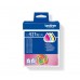 Brother LC527XLVAL Coloured Multipack Ink Cartridge for MFCJ5010DW/MFCJ5110DW Brother LC527XLVAL Coloured Multipack Ink Cartridge for MFCJ5010DW/MFCJ5110DW