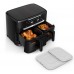 Tefal EY9478E0 Xxl Dual Easy Fry Ir Blk Eu