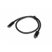 Lanberg USB-C M/F 3.1 cable 0.5m