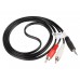 Lanberg mini jack 3.5mm (M) 3 pin -> 2X RCA (chinch) (M) cable 1.5m