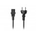 Lanberg CEE 7/7 -> IEC 320 C13 power cord 1.8m VDE Straight