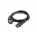 Lanberg CEE 7/7 -> IEC 320 C13 power cord 1.8m VDE Straight