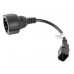 Lanberg extension power supply cable IEC 320 C14 -> Schuko Lanberg extension power supply cable IEC 320 C14 -> Schuko