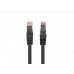 Lanberg patchcord CAT.6 utp lszh cu 0.25m black fluke passed