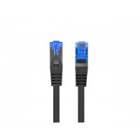 Lanberg patchcord CAT.6a s/ftp lszh cca 3m black fluke passed Lanberg patchcord CAT.6a s/ftp lszh cca 3m black fluke passed