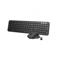 Natec Set 2 in 1 Keyboard Octopus + Mouse US Layout Wireless Bluetooth + 2.4 GHz USB