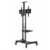 Neomounts Mobile Flat Screen Floor Stand (32-75") Neomounts Mobile Flat Screen Floor Stand (32-75")