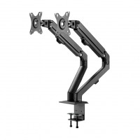 Neomounts Flat Screen Desk Mount (stand/grommet) for 2 screens Neomounts Flat Screen Desk Mount (stand/grommet) for 2 screens