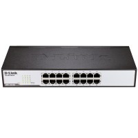 D-Link 16-Port 10/100Mbps Fast Ethernet Unmanaged Switch D-Link 16-Port 10/100Mbps Fast Ethernet Unmanaged Switch