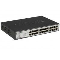 D-Link 24-Port 10/100/1000Mbps Copper Gigabit Ethernet Switch D-Link 24-Port 10/100/1000Mbps Copper Gigabit Ethernet Switch