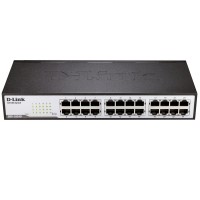 D-Link 24-Port 10/100Mbps Fast Ethernet Unmanaged Switch D-Link 24-Port 10/100Mbps Fast Ethernet Unmanaged Switch