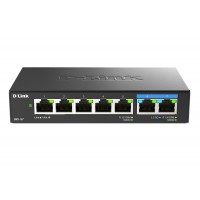 D-Link 7-Port Multi-Gigabit Unmanaged Switch D-Link 7-Port Multi-Gigabit Unmanaged Switch