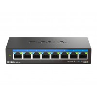 D-Link 8-Port Multi-Gigabit Unmanaged Switch D-Link 8-Port Multi-Gigabit Unmanaged Switch