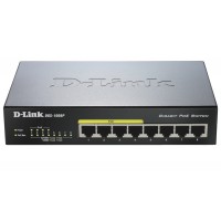 D-Link 8-port 10/100/1000 Desktop Switch w/ 4 PoE Ports D-Link 8-port 10/100/1000 Desktop Switch w/ 4 PoE Ports