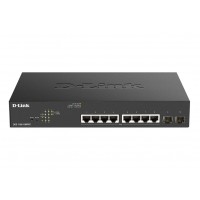 D-Link 10-Port PoE+ Gigabit Smart Managed Switch D-Link 10-Port PoE+ Gigabit Smart Managed Switch
