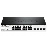D-Link 16 10/100/1000 Base-T port with 4 x 1000Base-T /SFP ports D-Link 16 10/100/1000 Base-T port with 4 x 1000Base-T /SFP ports