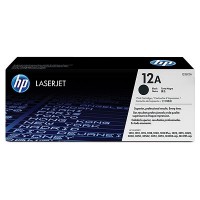 HP 12A Black LaserJet Toner Cartridge HP 12A Black LaserJet Toner Cartridge