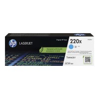 HP 220X Cyan Original LaserJet Toner Cartridge HP 220X Cyan Original LaserJet Toner Cartridge