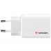 Verbatim Essentials GaN Charger 65W EU plug White Verbatim Essentials GaN Charger 65W EU plug White