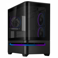 Кутия ASUS Prime AP202 ARGB mATX + 3 ARGB Вентилатора - Black Кутия ASUS Prime AP202 ARGB mATX + 3 ARGB Вентилатора - Black