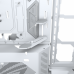 Кутия ASUS ROG CRONOX ARGB E-ATX Mid-Tower - White Кутия ASUS ROG CRONOX ARGB E-ATX Mid-Tower - White