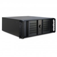 Кутия InterTech 4U-4098-S, 4U, 19", Чернa Кутия InterTech 4U-4098-S, 4U, 19", Чернa