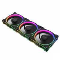 Комплект Вентилатори 3в1 ASUS PRIME MR120 ARGB Reverse Black Edition Комплект Вентилатори 3в1 ASUS PRIME MR120 ARGB Reverse Black Edition
