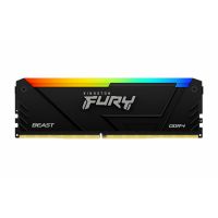 Памет Kingston FURY Beast Black RGB 8GB DDR4 3200MHz CL16