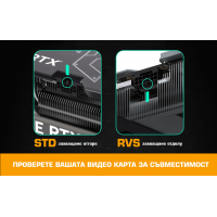 EZDIY-FAB адаптер за видеокарта 12VHPWR 600W - STD 90° Black