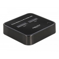 Външна стойка Delock M.2, 2 x M.2 NVMe, PCIe SSD, Функция клониране