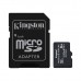 Карта памет Kingston Industrial microSDHC/SDXC 8GB, Class 10 Карта памет Kingston Industrial microSDHC/SDXC 8GB, Class 10