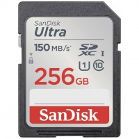 SanDisk Карта памет Ultra SDXC Memory card 256GB 150MB/s