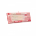 А4tech Геймърска механична клавиатура Bloody Energy Pink S87 BLMS TKL RGB Backlit red switch , USB А4tech Геймърска механична клавиатура Bloody Energy Pink S87 BLMS TKL RGB Backlit red switch , USB