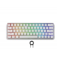 Геймърска безжична клавиатура Spartan Gear Pegasus 2 RGB White