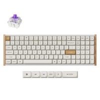 Геймърска механична клавиатура Keychron K4 HE Special Edition White - Геймърска механична клавиатура Keychron K4 HE Special Edition White -