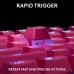 Геймърска механична клавиатура Logitech G Pro X RAPID TKL, Magnetic Analog Switch, Magenta Геймърска механична клавиатура Logitech G Pro X RAPID TKL, Magnetic Analog Switch, Magenta