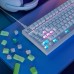 Геймърска механична клавиатура Logitech G316 X 75 - Hot-Swappable Tactile Switch - Бял