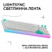 Геймърска механична клавиатура Logitech G512 X 98 - Dual Swap Analog/Mechanical Switch - White