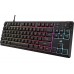 Геймърскa мембранна клавиатура Corsair K55 Core RGB - TKL