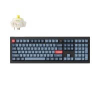 Механична клавиатура Keychron V6 MAX QMK Carbon Black - Wireless, Full Механична клавиатура Keychron V6 MAX QMK Carbon Black - Wireless, Full