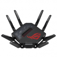 Безжичен рутер ASUS ROG Rapture GT-BE98 WiFi 7 Безжичен рутер ASUS ROG Rapture GT-BE98 WiFi 7
