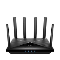 Безжичен рутер Cudy P5, 5G, AX3000, 2.4/5 GHz, 574 - 2402 Mbps, 10/100 Безжичен рутер Cudy P5, 5G, AX3000, 2.4/5 GHz, 574 - 2402 Mbps, 10/100