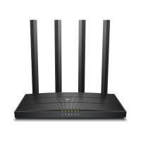 Безжичен рутер TP-Link Archer C6U AC1200, 2.4/5 GHz, 300 - 867Mbps, 10/100/1000