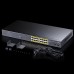 Суич Cudy GS1020PS2, 16 x Gigabit PoE, 2 x Gigabit SFP Суич Cudy GS1020PS2, 16 x Gigabit PoE, 2 x Gigabit SFP